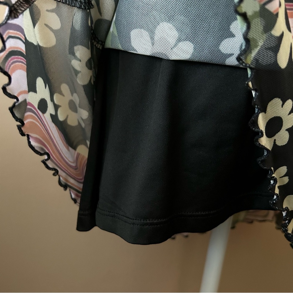 Current Mood Multi Pattern Mini Dress - image 8